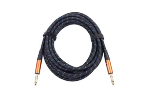 Premium 3m 10ft Guitar Cable 1/4 Inch Instrument Cable-Noise Free and Long-Lasting with AMP Cord for Guitar Pedal and Amplifier