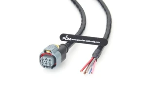 TE AMP 1745078-1 6 Pin Automotive Cable CAN Bus High Current Drag Chain 5 Million Cycles Wire Harness Compatible IFM E12834