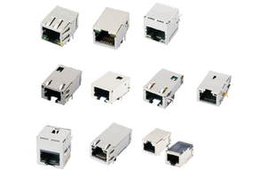 Ethernet Connectors Molex RJ45 Cat5e Cat6 8P8C Shielded Gold-Plated Phosphor Bronze 4-core Network Cable Hole Tab GLGNET Brand