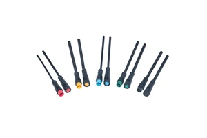 High Quality 5V Brass IP65 Waterproof 4P 6-core M6/M7/M8 Cable Connector Plug for Male and Female Electric Bike