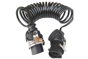 24V ABS Electric Power Cable Tractor Truck New Condition Trailer Safety Coiled Wire Harness