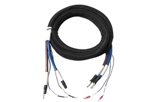 Customized High-Temperature Resistant 105-Degree Cold-Pressed Terminal Wires Self-Coiling Braided Mesh Tube IP65 Wiring Harness