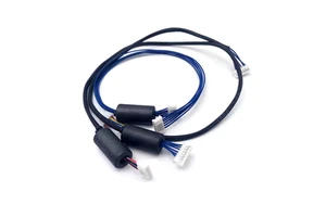 High Performance Customized Wire Harness 3P 4P 5P 6P JST XH PH ZH cables with Magnetic Ring Ferrite Magnet Cable Shielding Wire