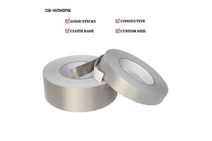 High Temperature Heat Resistant LCD Laptop Cable Wire Harness EMI Shielding Faraday Fabric Cloth Conductive Adhesive Tape