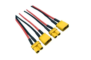 Customized Xt30 Xt60 Xt90 High Temperature PTFE/Nylon/PBT/Silicone Wire Harness Bare Copper Conductor for Air Power Charging