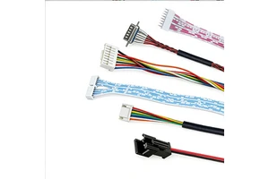 Factory Electronic Wire Harness Manufacturer Custom Design for Computer Motorcycle Industrial Control Systems Nylon Insulation