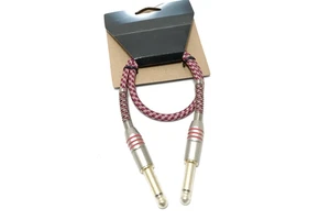 DC6.5 Guitar Cable Shielded Alloy Head 6.35 Tuner 2mm Oxygen-1 Copper Musical Instrument Stringed Instruments Parts Accessories