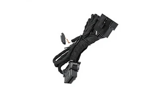 Customized Car Wiring Harness With VGA Connector For Car Navigation Adapter And DC Terminal-Source Manufacturer