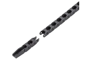 JFLO J07Q Nylon Cable Chain 7*7mm Flexible Environmental Protection Plastic Carrier Energy Drag Chain with Core Engine Component