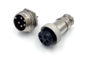 High Quality GX16 Aviation Plug Socket 20mm Plug Male Female Connectors 2 3 4 5 6 7 8 9 10 12 Core Cable Connector