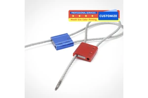 AH-CS002 Customized Adjustable Length Pull Tight Wire Trailer Car Security Cable Seal