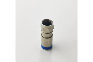 75ohm Antenna Wire Electrical Waterproof Rf Coaxial F Type Male Compression Connector for RG6 Cable