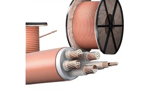 Zero Halogen Non-toxic Smoke-free 1000 Degree Rated Safety Wiring Inorganic MgO Insulated Heavy-duty BTTZ Fireproof Power Cable
