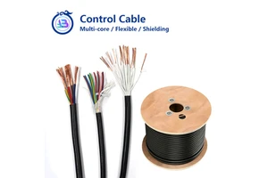 Flexible UL Certification Control Cable Encoding Line 300v/500v Pvc/xlpe Insulated Copper Conductor Industrial Automation Cable