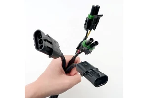 Customized Automotive Connector Electrical Cable Auto Cable Assembly Car Lights Car Control Wiring Harness
