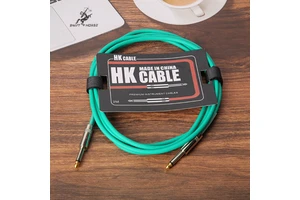 Factory Direct High Quality 6.35 Electric Guitar Cable 3M 5M 10M OEM ODM Accessory for Musical Instruments