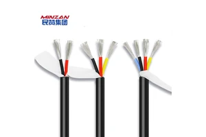 High Temperature Resistant Halogen Free Multicore Silicone Cable 1mm 6mm2 Extra Soft 2 3 4 5 Core Silicone Electric Wire Cable