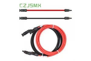 MingXin High Temperature Resistant MC 4 Wire Harness 6AWG 12V Flexible XLPE Insulation Listed