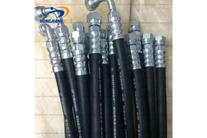 SAE 100R1 1 Inch Hydraulic Hose Steel Wire Braided High Pressure Oil Resistant Rubber Hose for Industrial Machinery