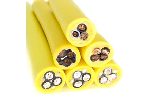 Yellow Polyurethane Waterproof, Oil-resistant, Cold-resistant, Wear-resistant and Corrosion-resistant Cable