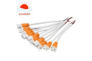 2 Pin Waterproof IP65 Electrical Wire Connector with Cable
