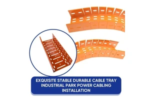 Hot Selling Perforated Cable Tray Full Color Material Customization Competitive Price Factory Direct Commercial Building Wiring