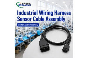 Custom Industrial Wiring Harness Control Cabinet PLC Sensor Cable Assembly OEM