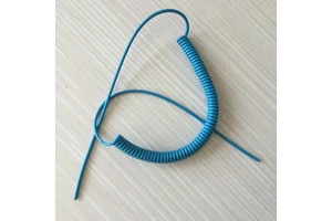 Bare Copper Spiral Cable Electrical Extension Coil Cord Without Insulation Single Core Spiral Cable Wire Electric Spiral Wire