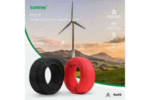 Solar Energy System Cables IEC62930 4mm2 6mm2 10mm2 1000VAC 1500VDC with 25 Years Product Lifetime