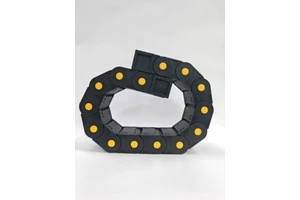 Fully Enclosed Steel Cable Drag Chain Heavy Duty Flexible Carrier High Strength Wear Resistant for Automated Production Lines