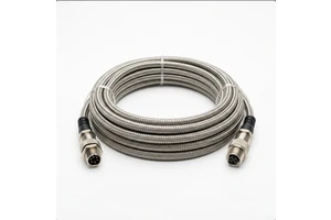 Industrial Armored PFA Sensing Cable High-Temperature & Corrosion Resistant Fiber Optic Cable for Oil Gas & Petrochemical