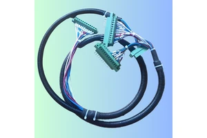 Custom Hotten Coaxial Lvds Cable Assembly 30 Pin Ptfe/nylon Pvc Electronic Computer Machines Pcb Connection Factory Supply