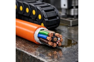 High Flexible Oil-Resistant PVC Jacket Drag Chain Cable for CNC Machine and Industrial Automation Systems at Factory Price