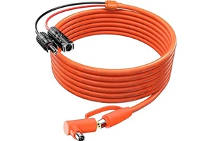 3M(10FT) Solar Connector DC 8mm Adapter Cable DC8020/DC7909 Compatible Portable Power Energy Storage Connecting Line