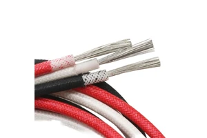 Fiberglass Braided High-Temperature Wire, for Thermal Insulation & Mechanical Protection in Extreme Conditions