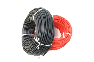 Good Quality SeanRo PV1-F Dc Red Black Single Dual Cable Solar Wire 4mm2 Pv Solar Cable Energy Solar