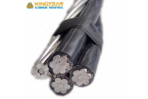 CAAI ABC Cable Aerial Bundled Self Supporting Aluminum XLPE Insulated 120mm2 95mm 2 70mm2 Overhead Cable