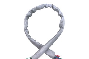 Flexible Durable Wear-resistant Industrial Robot KEVLAR Cable Sleeve Wrap Hook and Loop Cable Sleeve