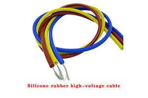 Silicone Rubber DC High-voltage Cable 5KV/10KV/15KV/20KV/30V High-temperature Ignition Line Motor Lead Wire