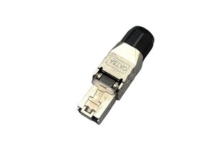 Factory Price CAT6A Toolless Ethernet Connector Gold Plated Plug Shielded Ethernet Tool Free Modular Plug STP RJ45 Connectors