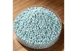 Food-Grade Light Blue PVC Granules Injection Molding Grade Low Smoke Zero Halogen Cable Material for Wire & Cable and Profiles