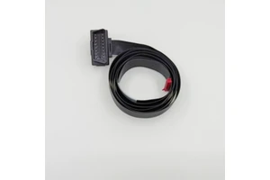 Custom 16 Pin OBDII Diagnostic Automotive Cable Assembly with PVC Insulation Male IDC Connectors Flat Ribbon Cable