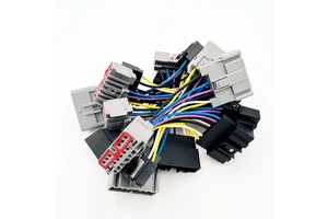 Custom Power Supply Wire Harness Assembly with Multi-Pin Connectors for Industrial and Electronic Equipment