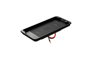Embedded 15W Wireless Car Phone Charging Built-in 12V 24V Car Wireless Charger for 12 Volt 24 Volt Bus Seat Marine Van Camper