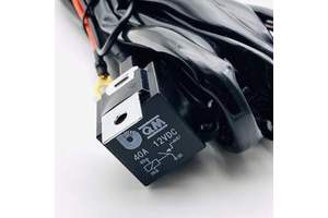 16AWG Automobile Spotlight Wiring Harness Kit WithTwo Available Wires for Automobile Motorcycle Ship Yacht and Trailer