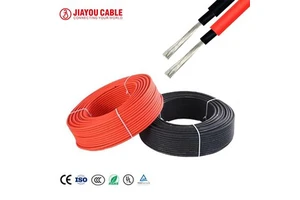 Electrical Solar Cables 6mm2 Solar Power Cable Copper Flexibility Solar CablE H1Z2Z2-K XLPO PV1-F Electrical Solar Cable