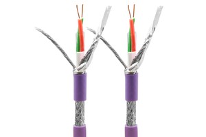 DP Bus Cable 6XV1830-0EH10 Purple Profibus Communication Cable 485 Signal Shield Profibus Cable