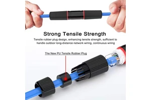 Waterproof RJ45 Connector for Network Cable Connecting