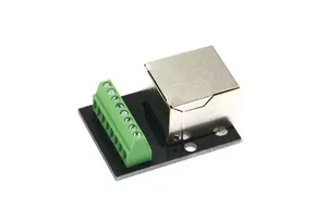 RJ45 Single Female Socket to 2.54 Spacing Wiring Terminal RJ45 Network Port Adapter Board Network Port Adapter Terminal