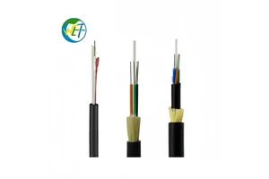 Factory Price Wolf ADSS Fibre Optic Cable Outdoor Self-supporting Aerial G657A G652D 24 Core PE Insulation/Jacket Custom Length